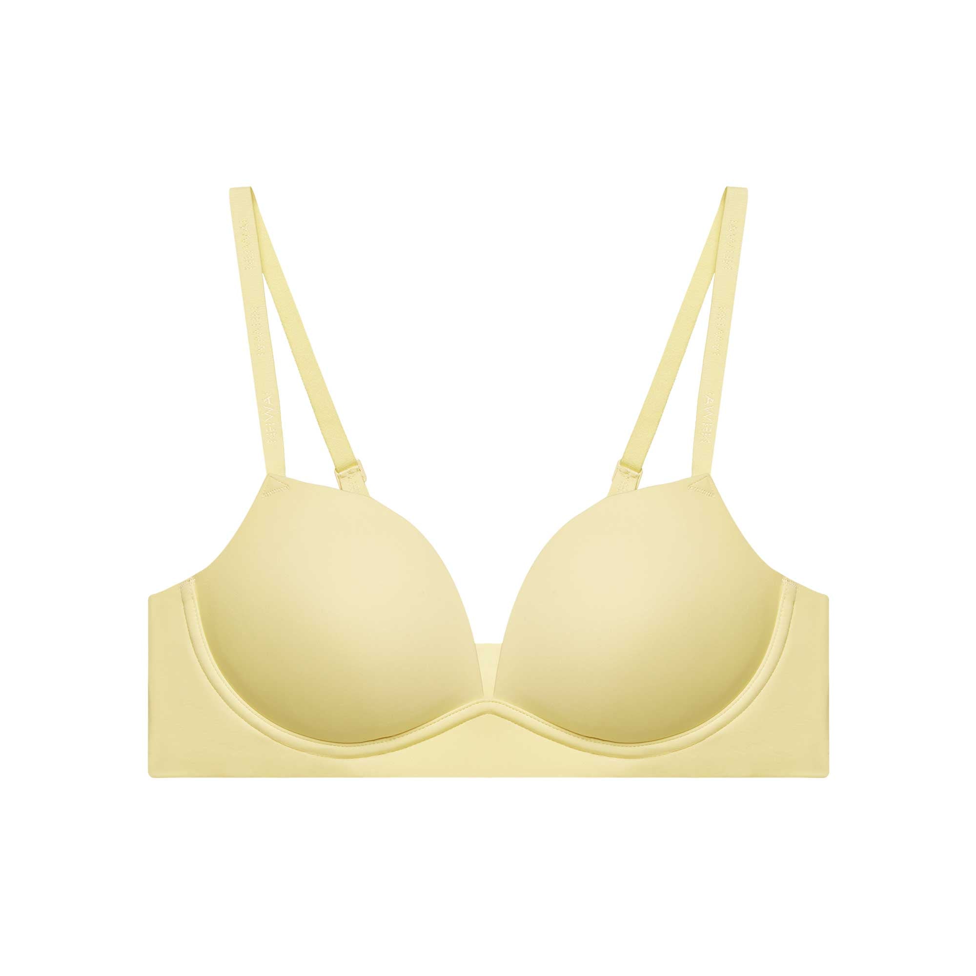 yellow bra