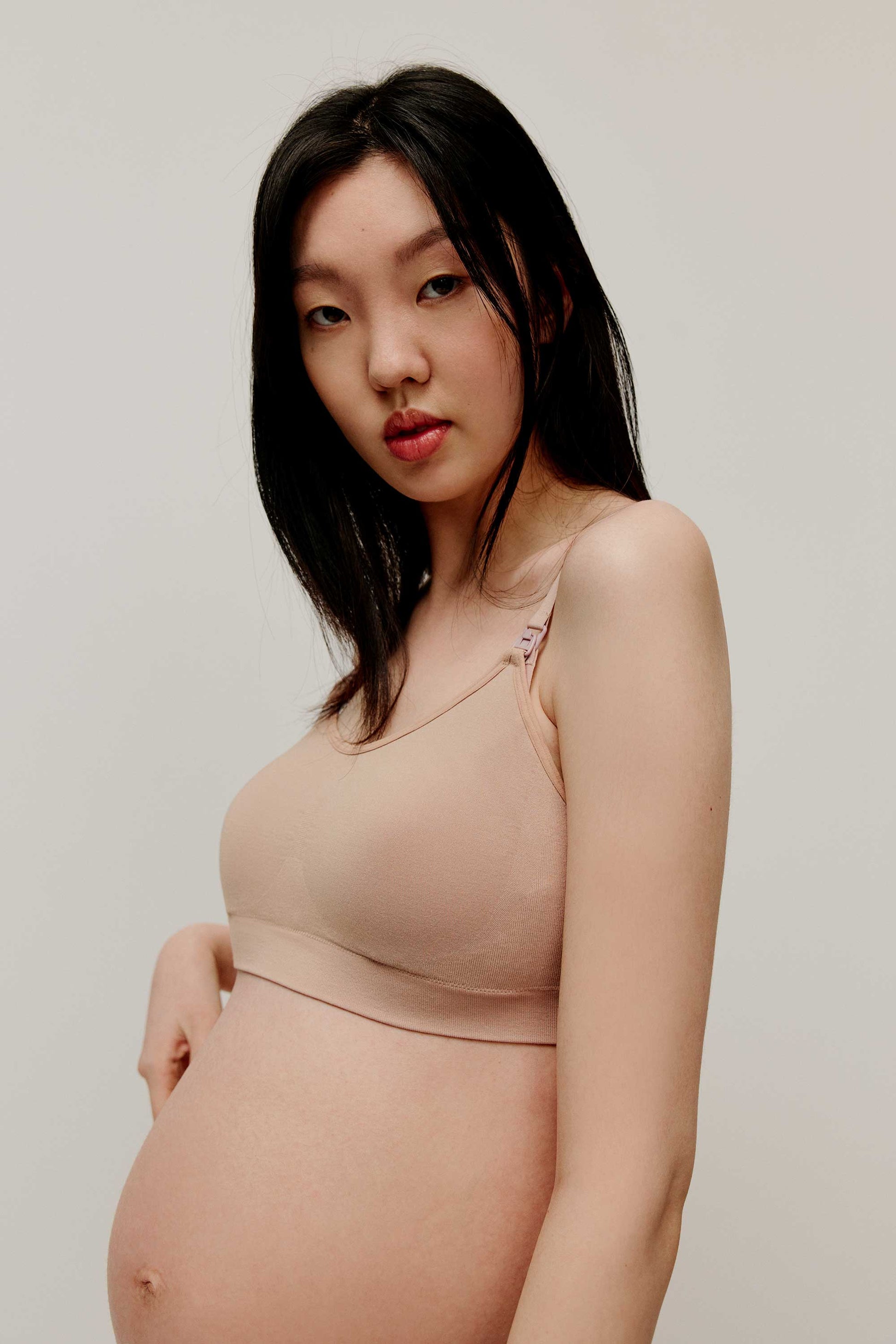 Buy INDOWEST Fashion Maternity/Nursing Bra for Breastfeeding Mothers, Non  Padded Non Wired, Pack of 2, Multicolor (Black White & Skin White & Black  Black) (32, Black+Black) at