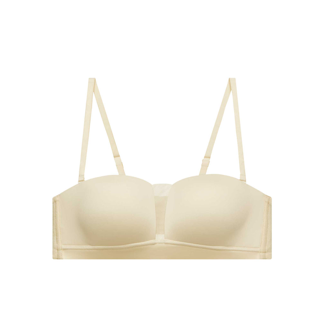 cream bra