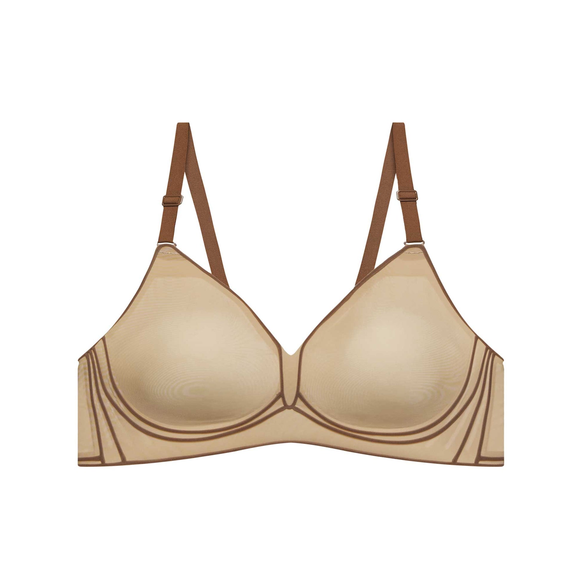 Solid Color Full Cup and 3 / 4 Cup Bra Cup New Design Laminated