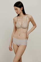 3D Smile Support Contrast 3/4 Cup Bra