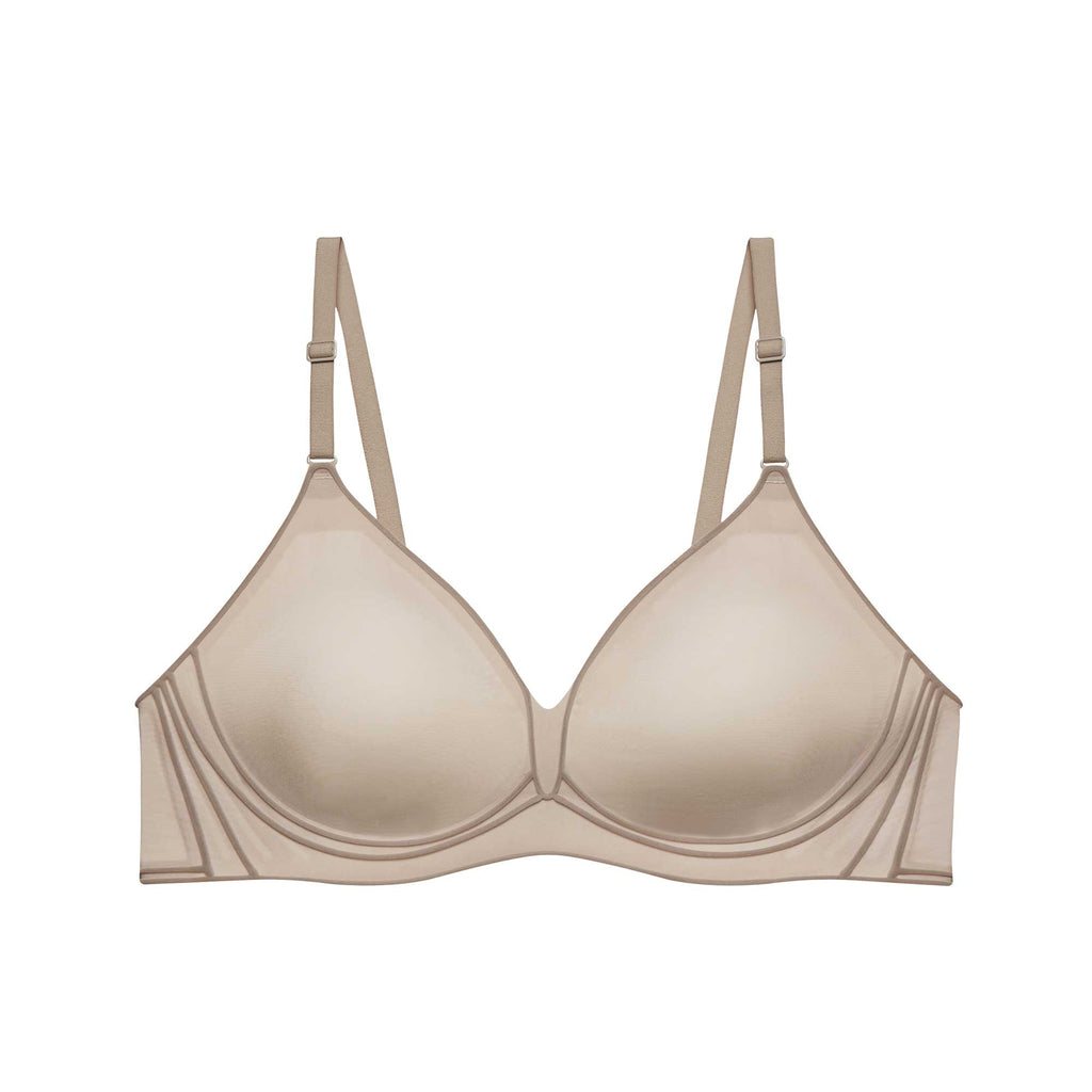 3D Smile Support Contrast 3/4 Cup Bra