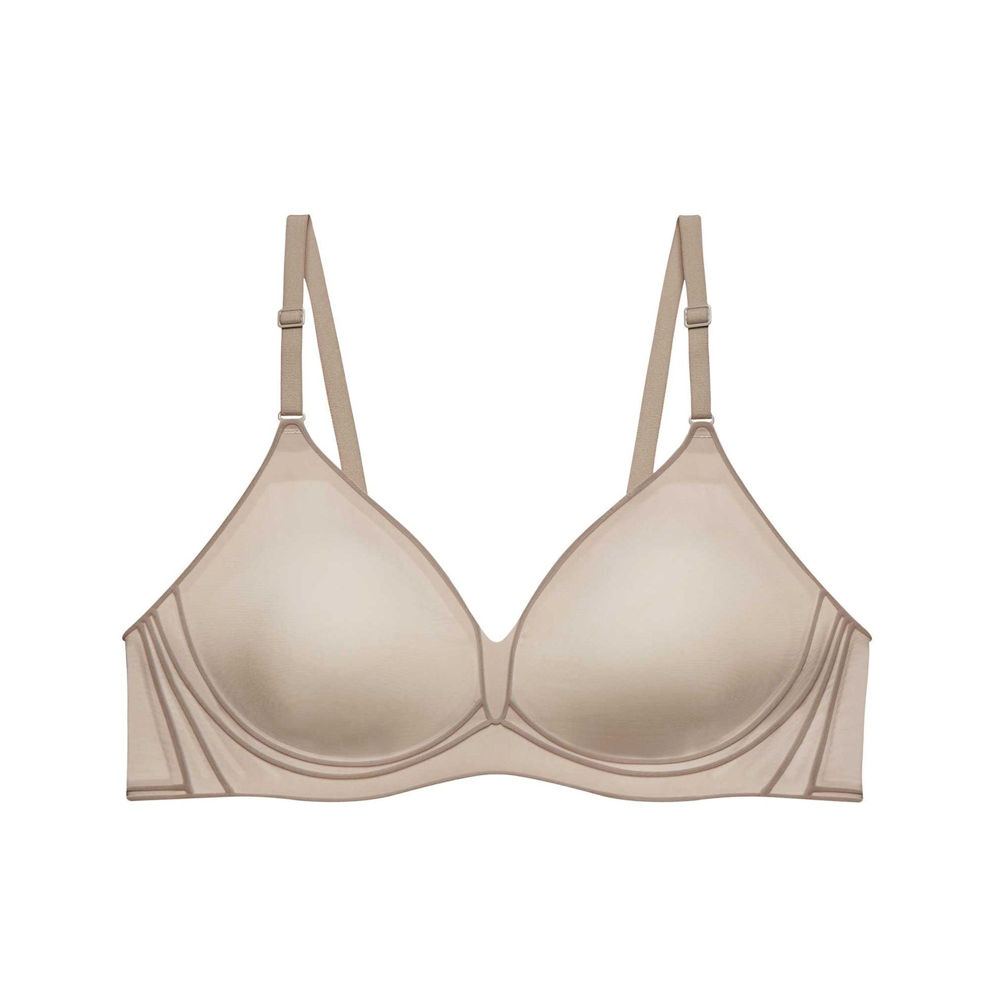 3D Smile Support Contrast 3/4 Cup Bra