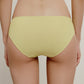 back of yellow low waist brief