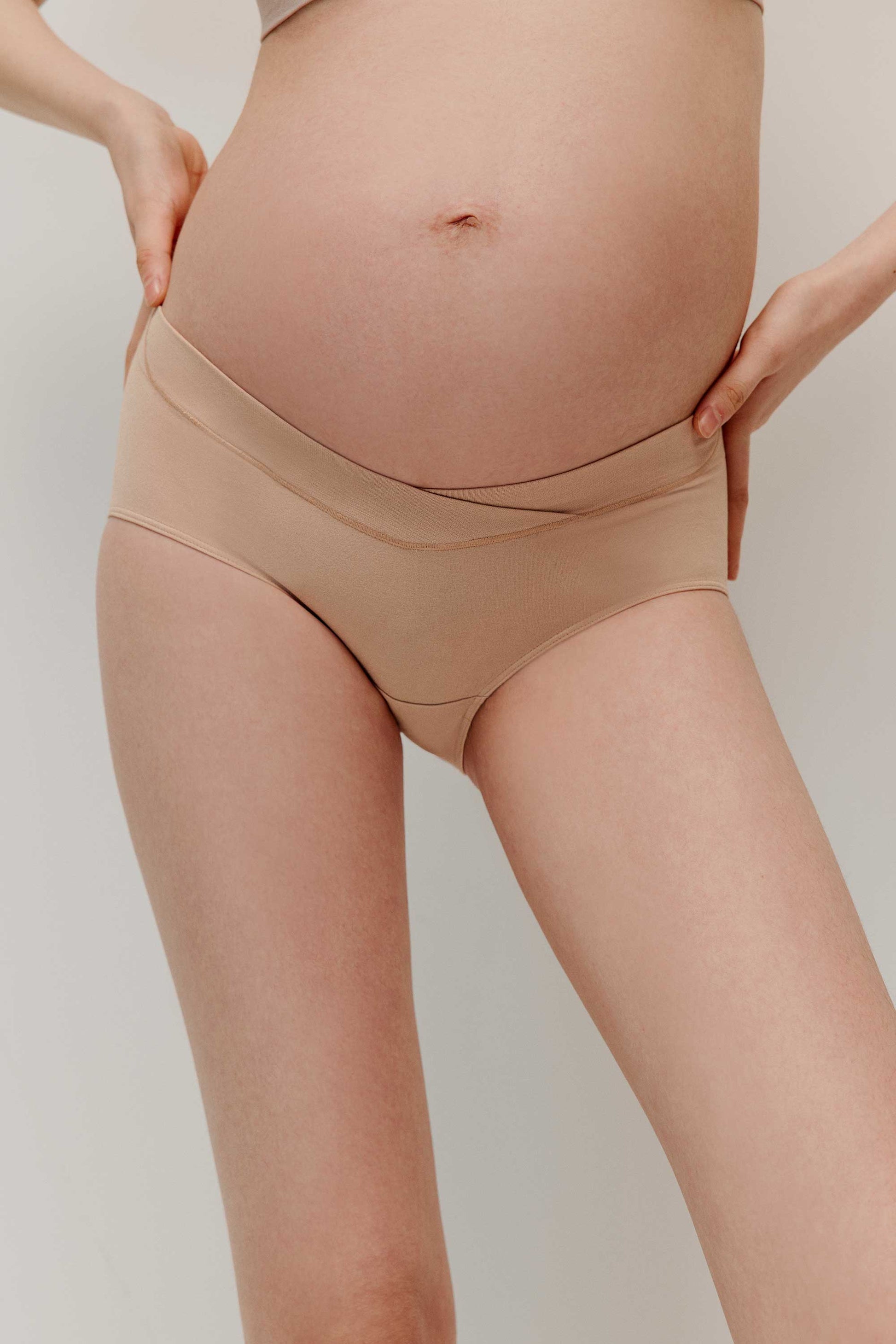 Low-Rise Maternity Underwear - Nude – Rentique