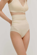 off white high waist brief