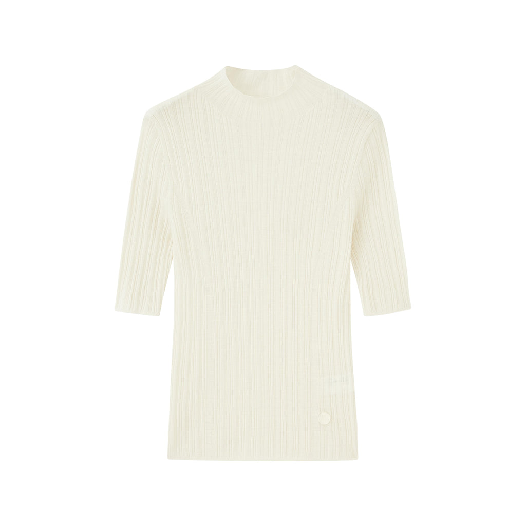 white sweater 