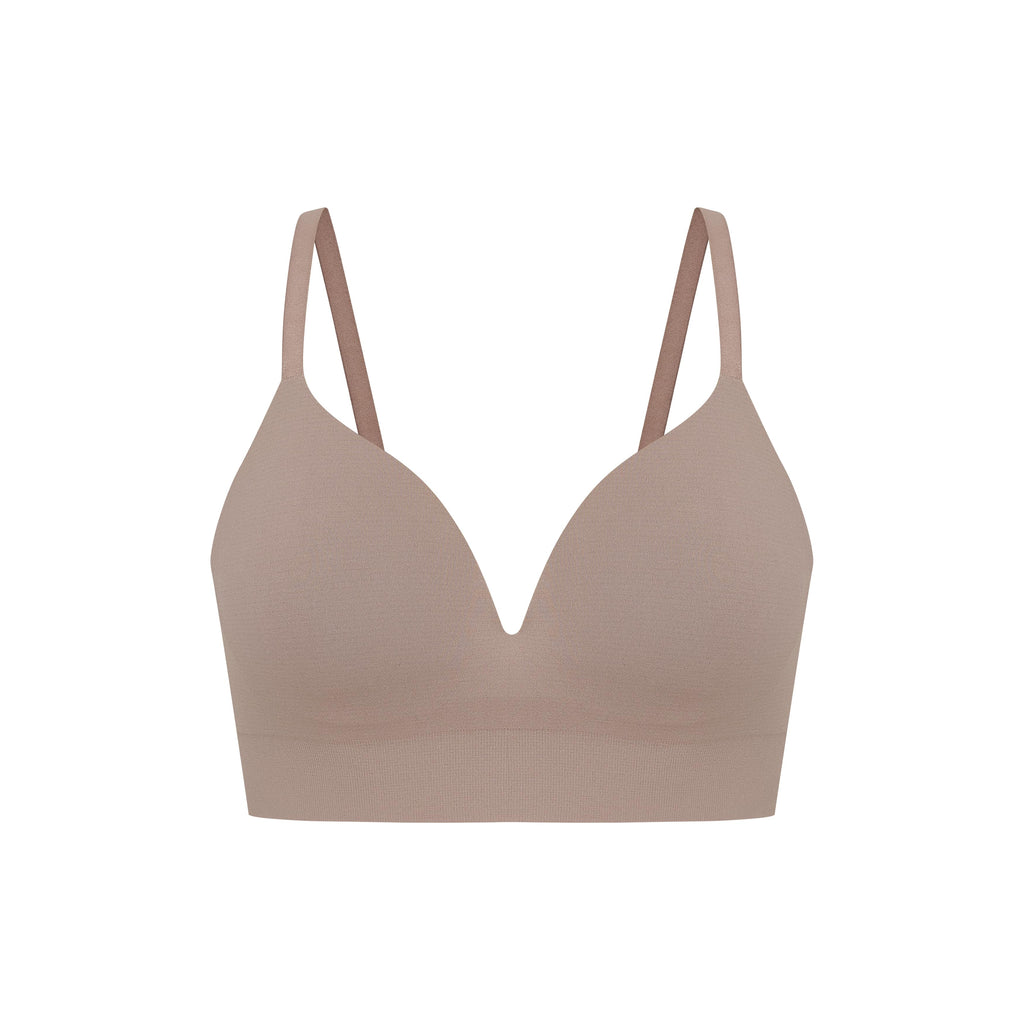 a purple bra